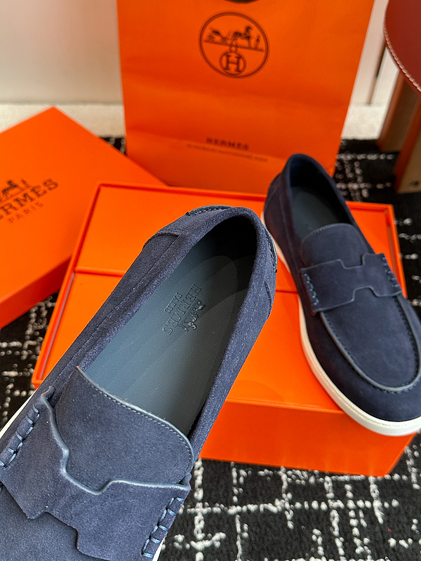 Hermes Moccasin Loafers