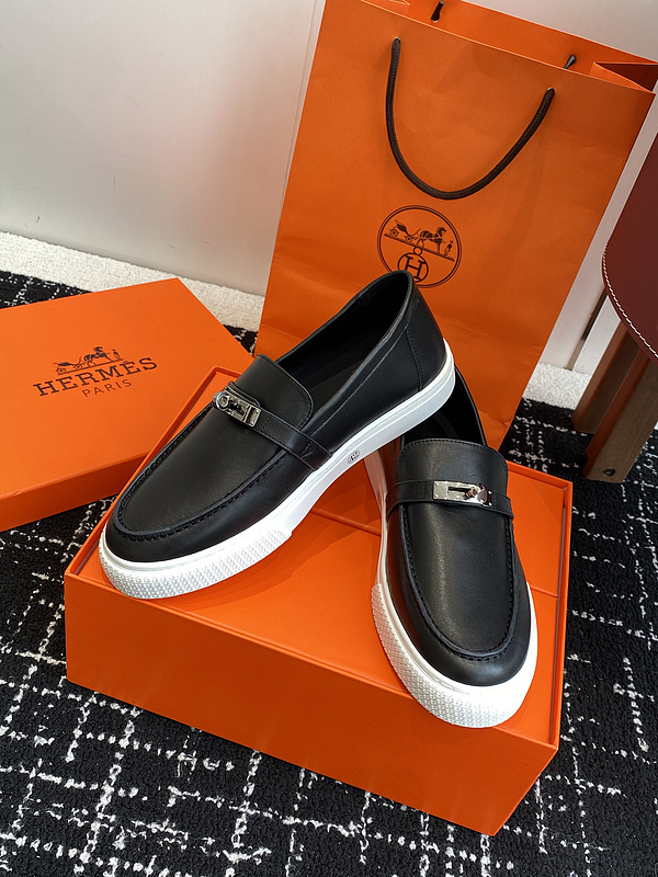Hermes Moccasin Loafers