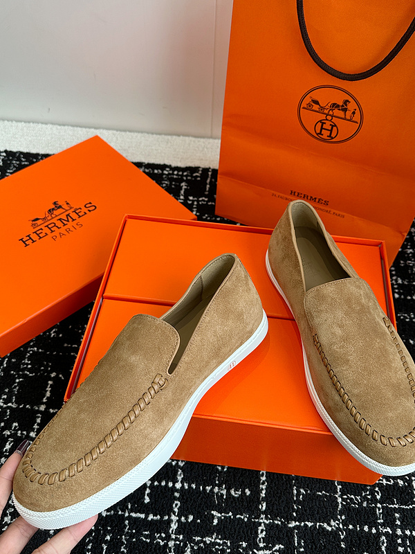 Hermes Moccasin Loafers