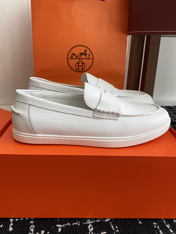 Hermes Moccasin Loafers