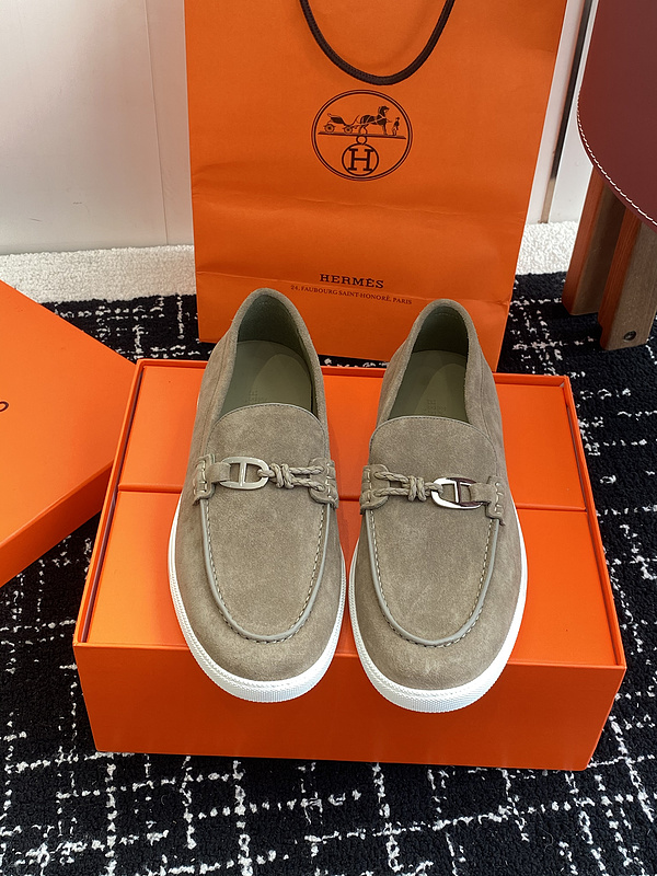 Hermes Moccasin Loafers