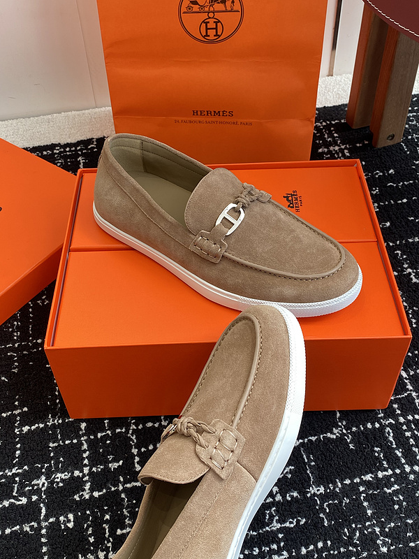 Hermes Moccasin Loafers