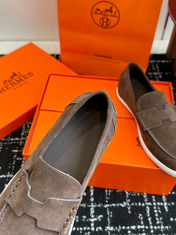 Hermes Moccasin Loafers
