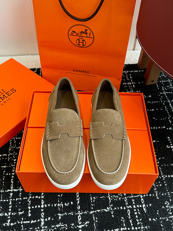 Hermes Moccasin Loafers