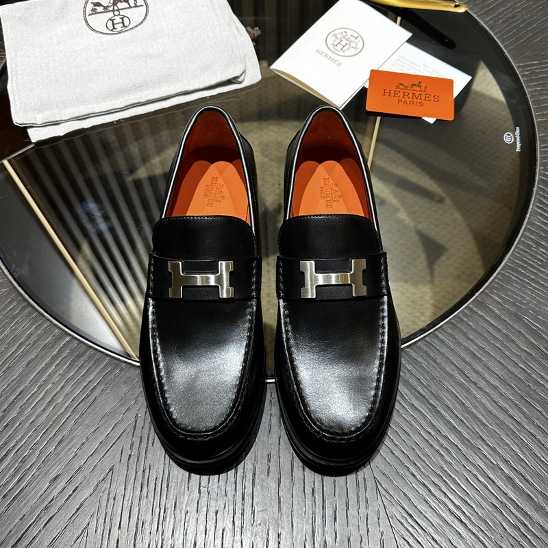 Hermes Moccasin Loafers