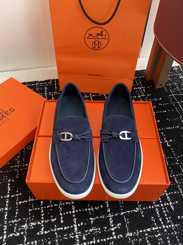 Hermes Moccasin Loafers