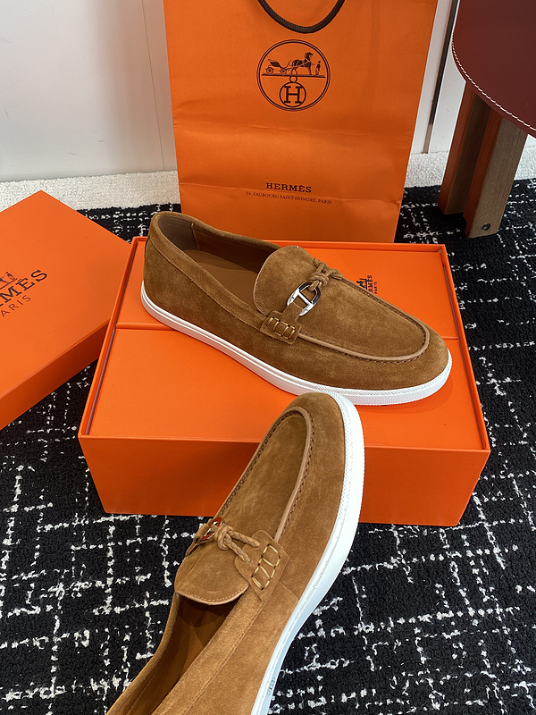 Hermes Moccasin Loafers