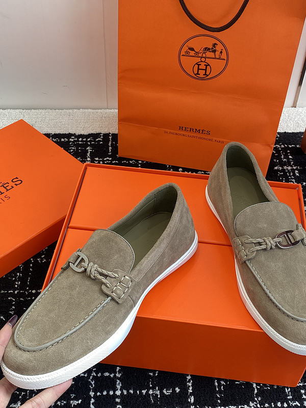 Hermes Moccasin Loafers