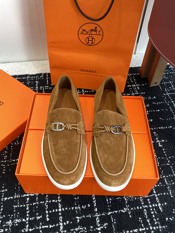 Hermes Moccasin Loafers