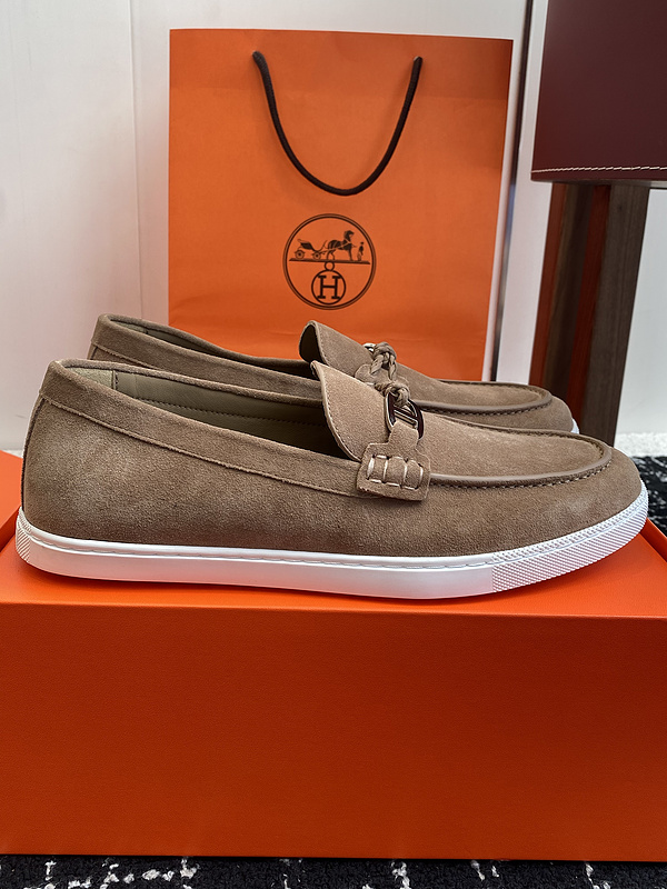 Hermes Moccasin Loafers
