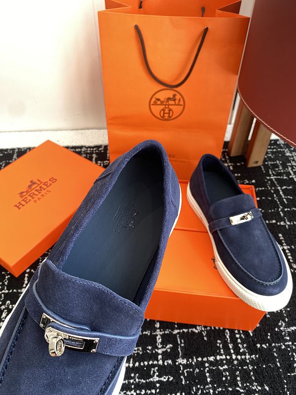 Hermes Moccasin Loafers