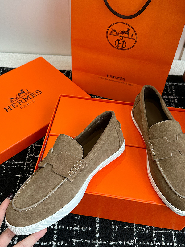 Hermes Moccasin Loafers