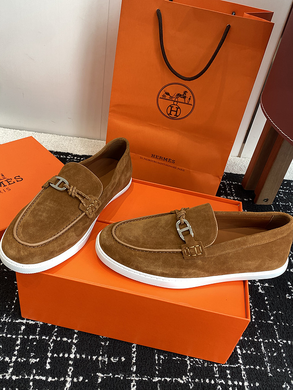 Hermes Moccasin Loafers