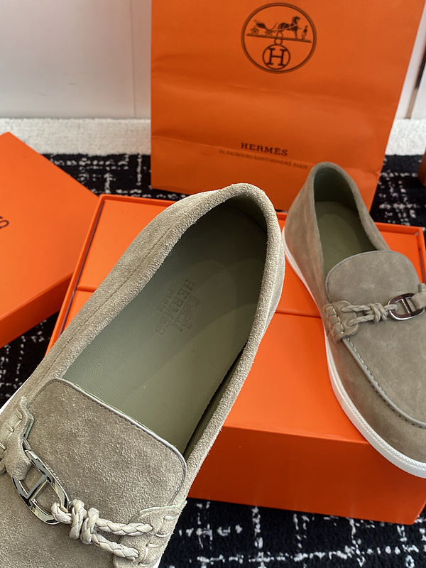 Hermes Moccasin Loafers