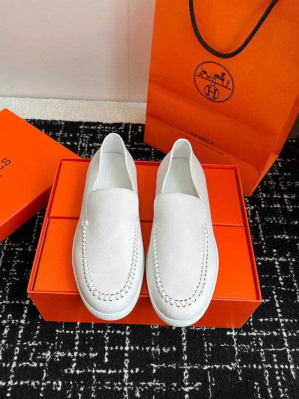Hermes Moccasin Loafers