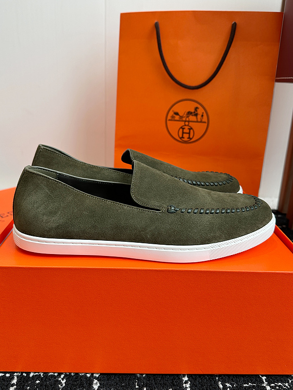 Hermes Moccasin Loafers