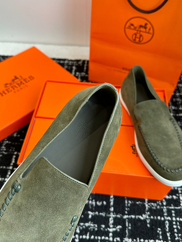 Hermes Moccasin Loafers