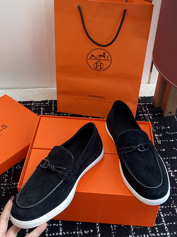 Hermes Moccasin Loafers