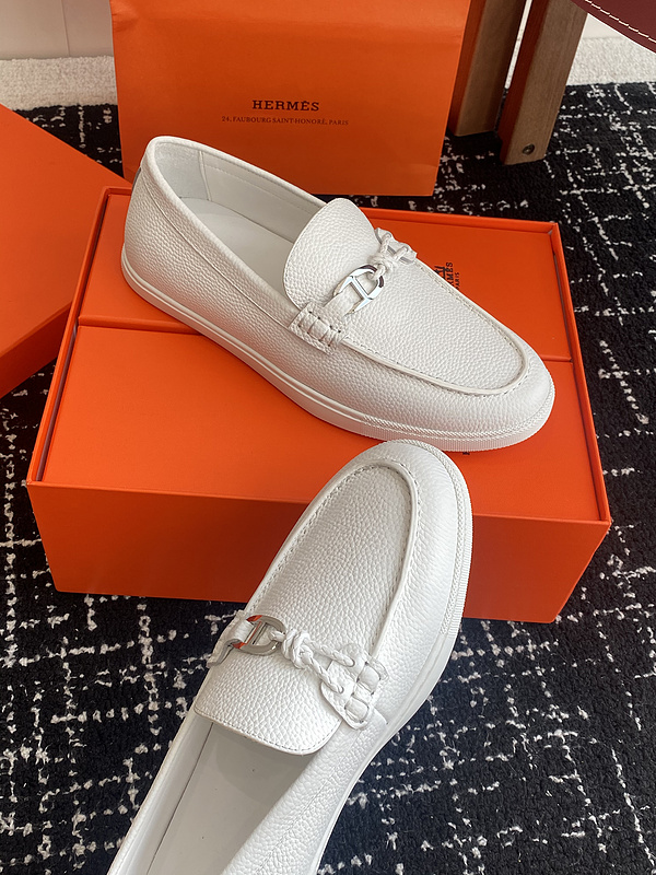 Hermes Moccasin Loafers
