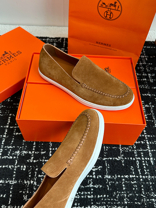 Hermes Moccasin Loafers