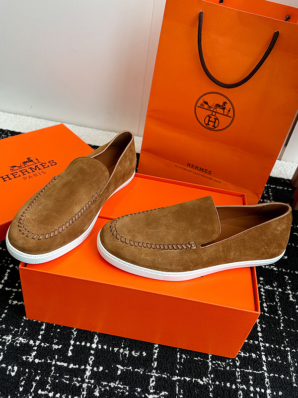 Hermes Moccasin Loafers
