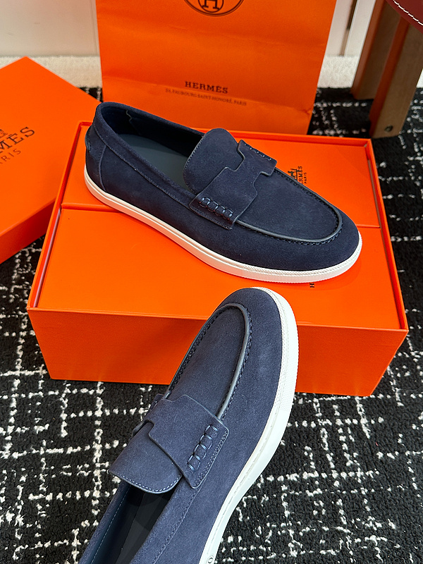 Hermes Moccasin Loafers