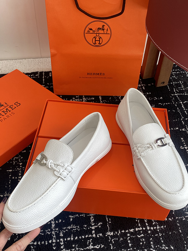 Hermes Moccasin Loafers
