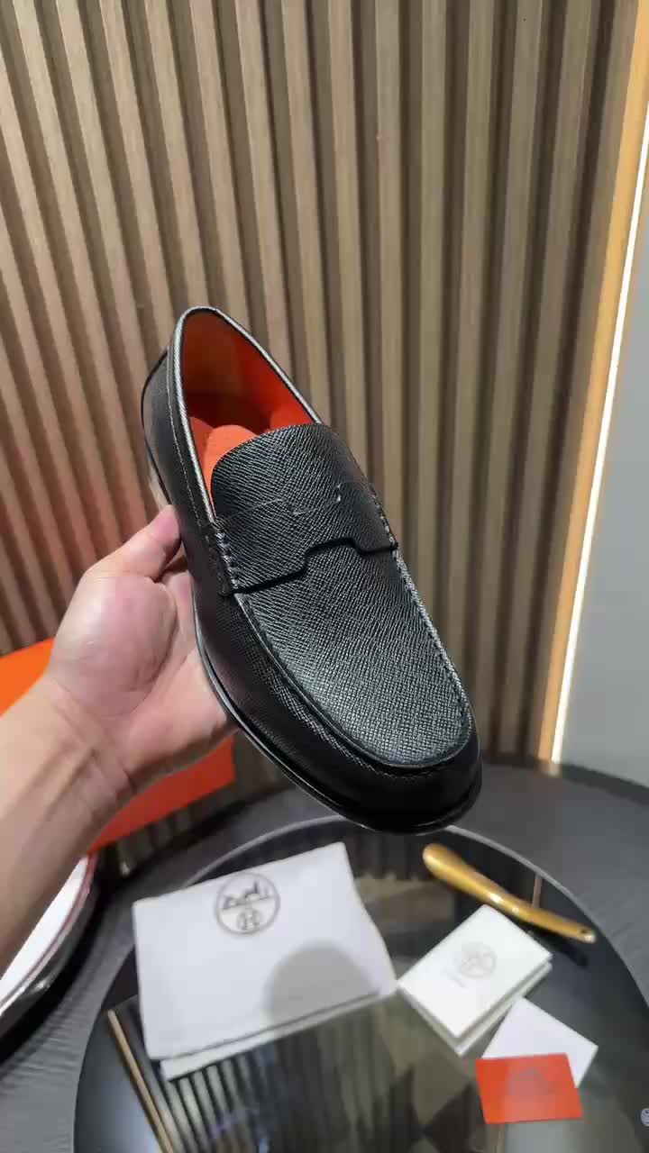 Hermes Moccasin Loafers