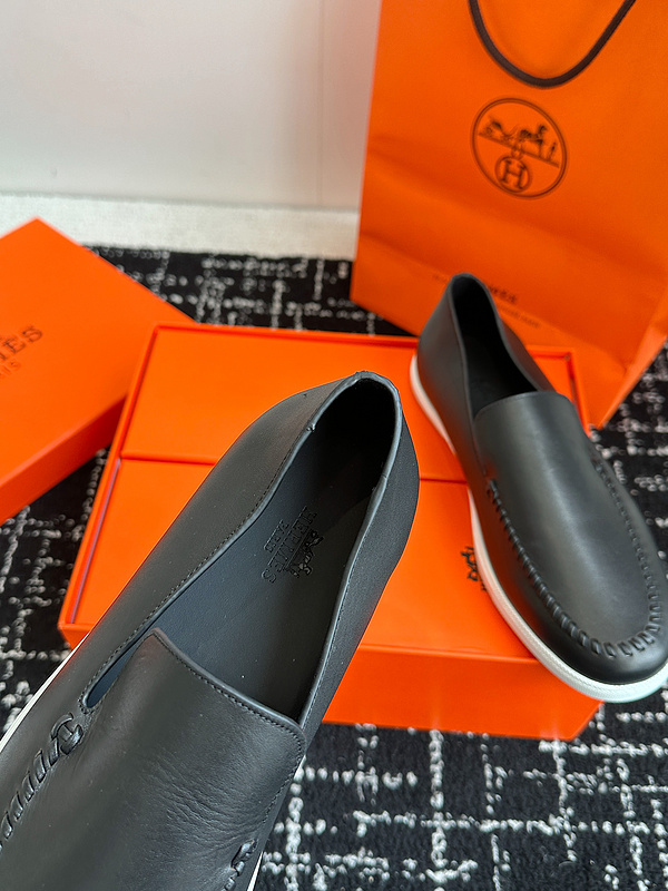 Hermes Moccasin Loafers