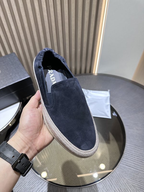 Prada Suade Loafers