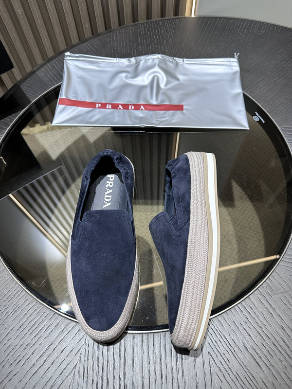 Prada Suade Loafers