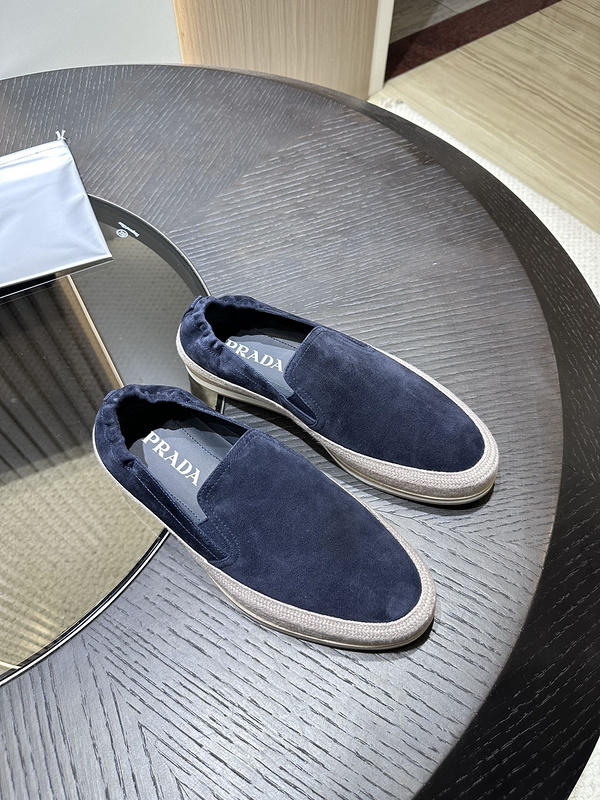 Prada Suade Loafers