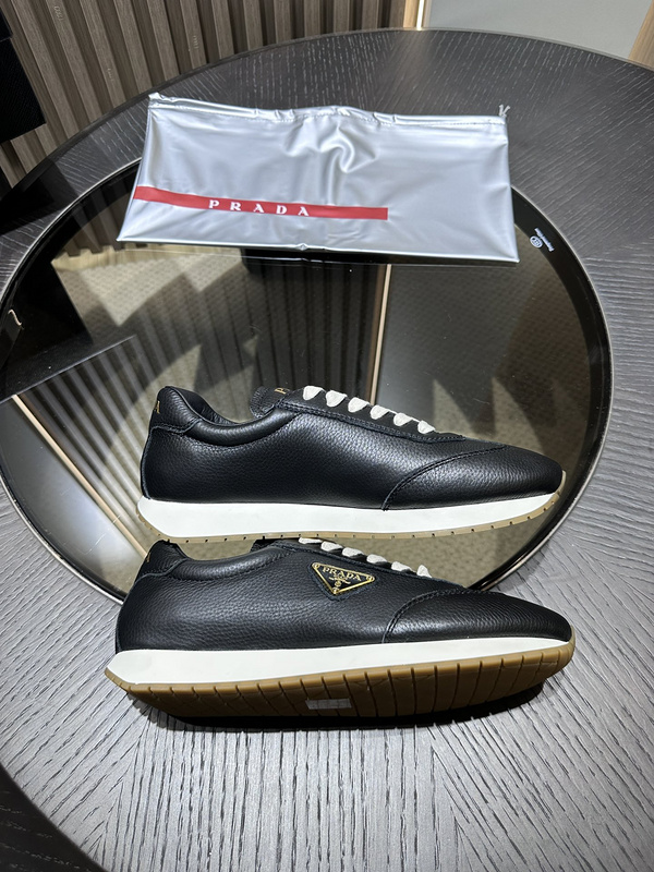 Prada Leather Sneakers