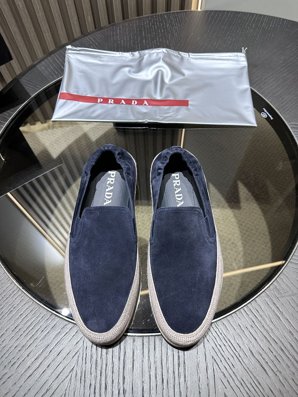 Prada Suade Loafers