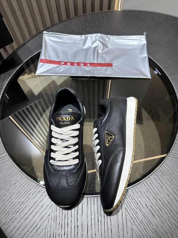 Prada Leather Sneakers