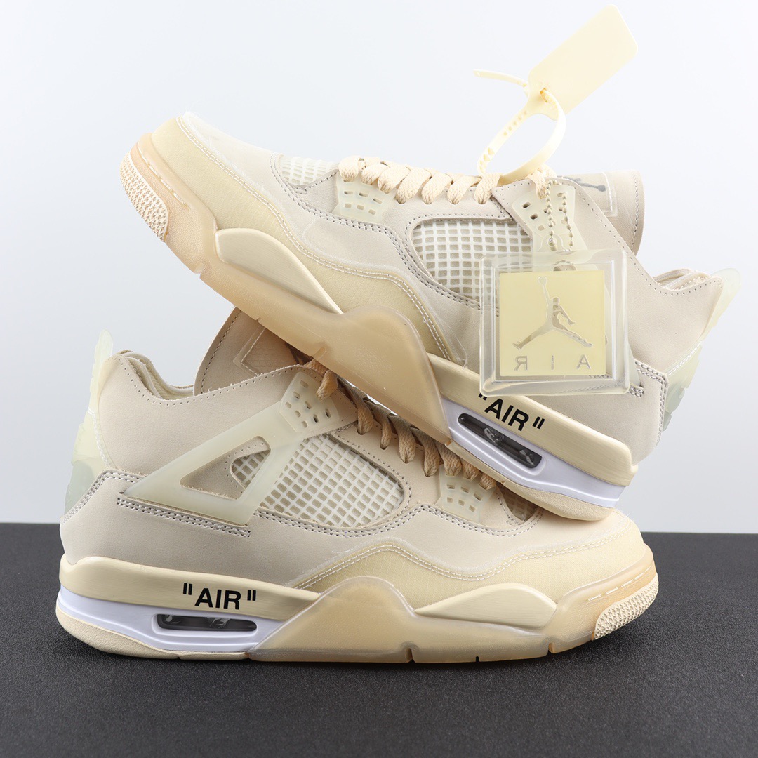 Off-White x Air Jordan 4 SP CV9388-100
