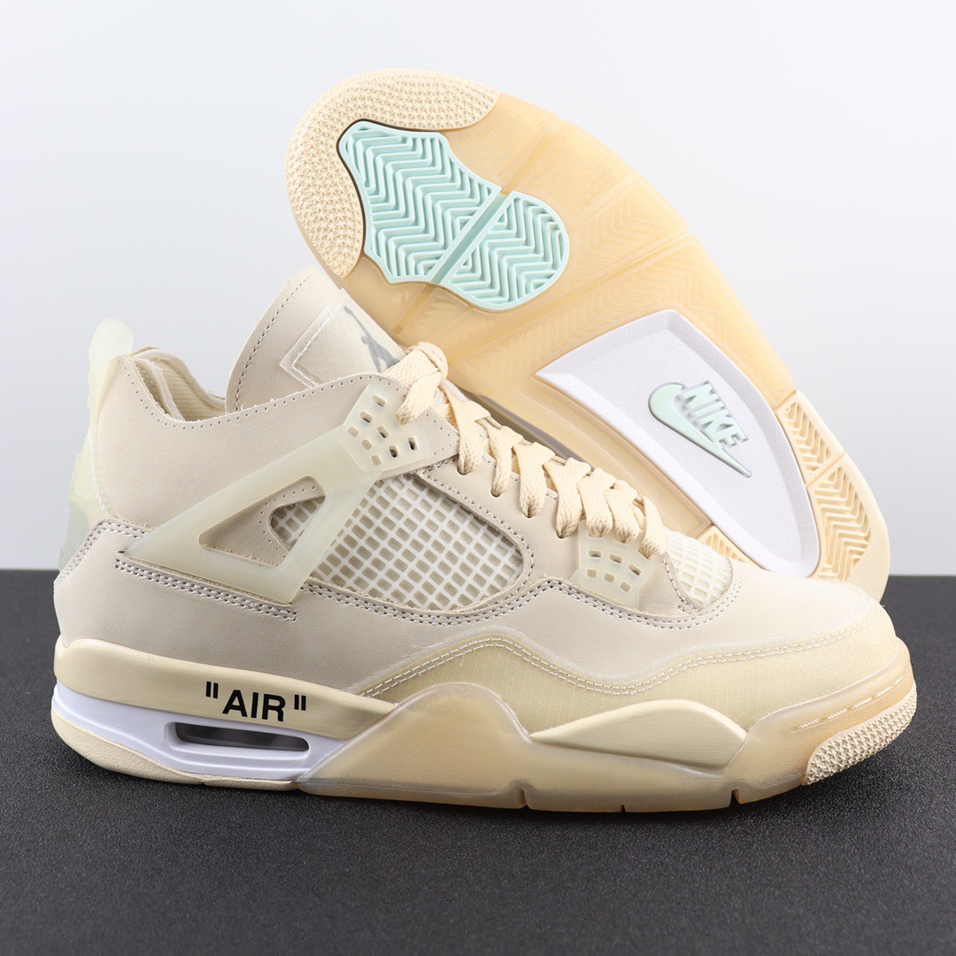 Off-White x Air Jordan 4 SP CV9388-100