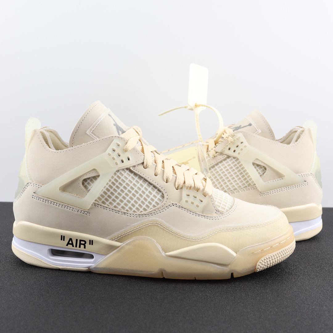 Off-White x Air Jordan 4 SP CV9388-100