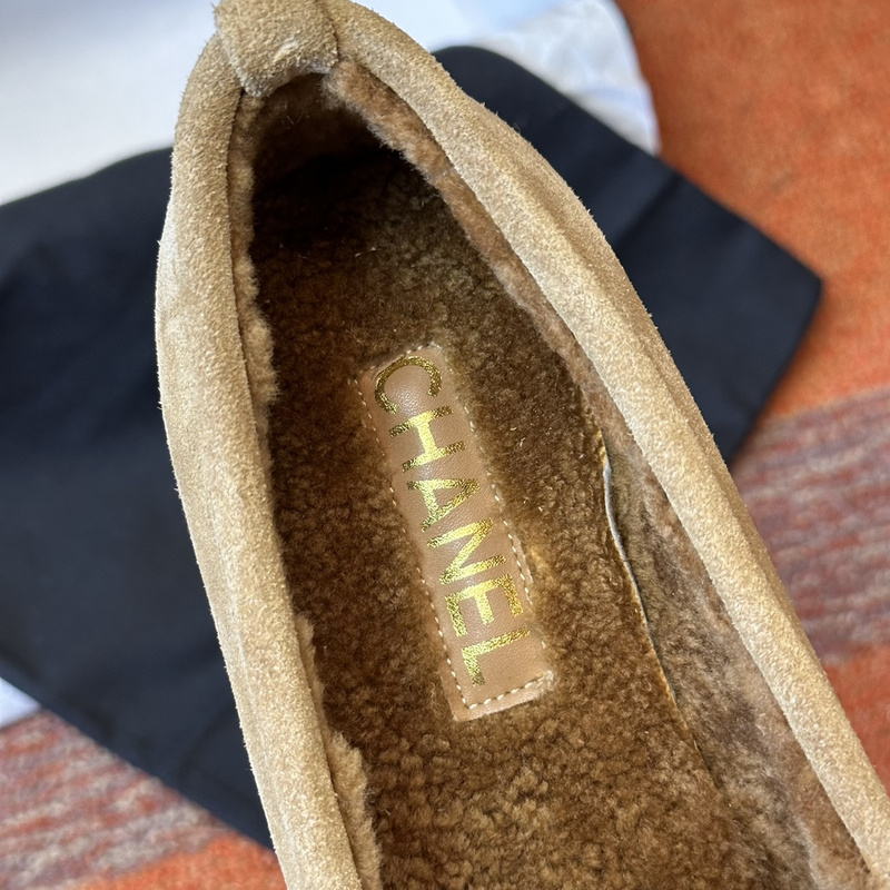 Chanel Suede loafers