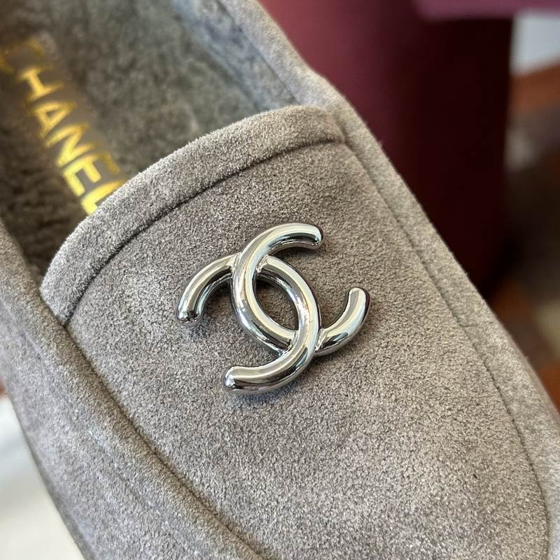Chanel Suede loafers