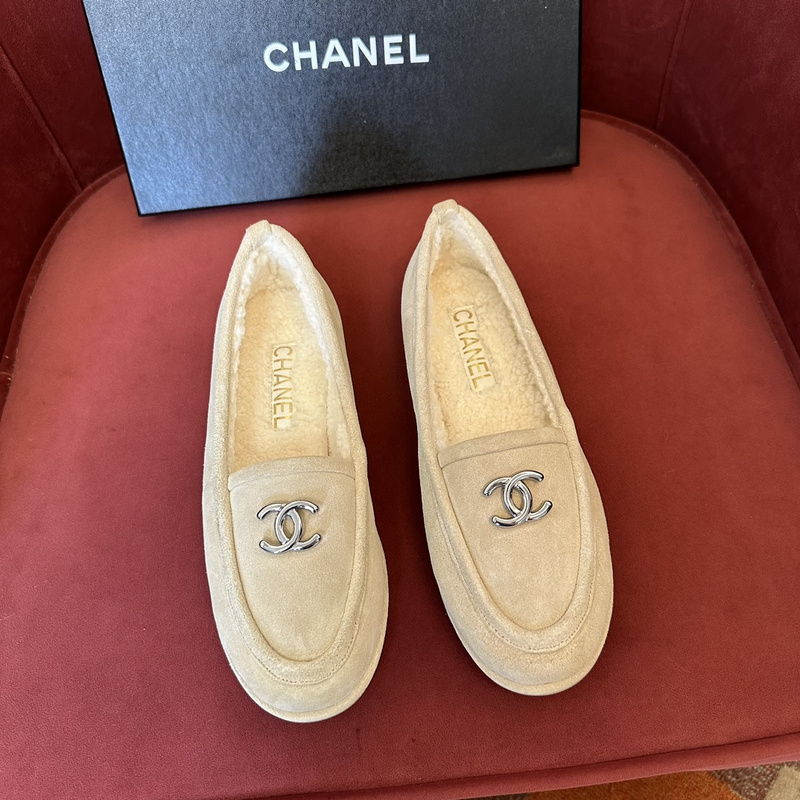 Chanel Suede loafers