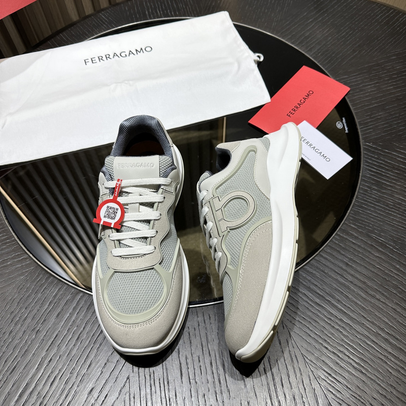 Ferragamo Gancini Ornament Sneakers