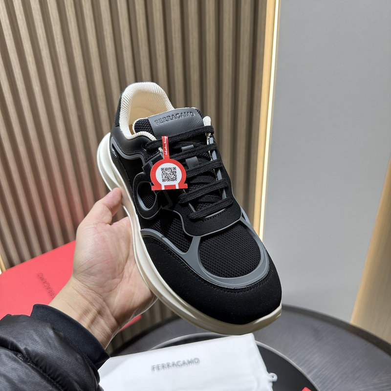 Ferragamo Gancini Ornament Sneakers