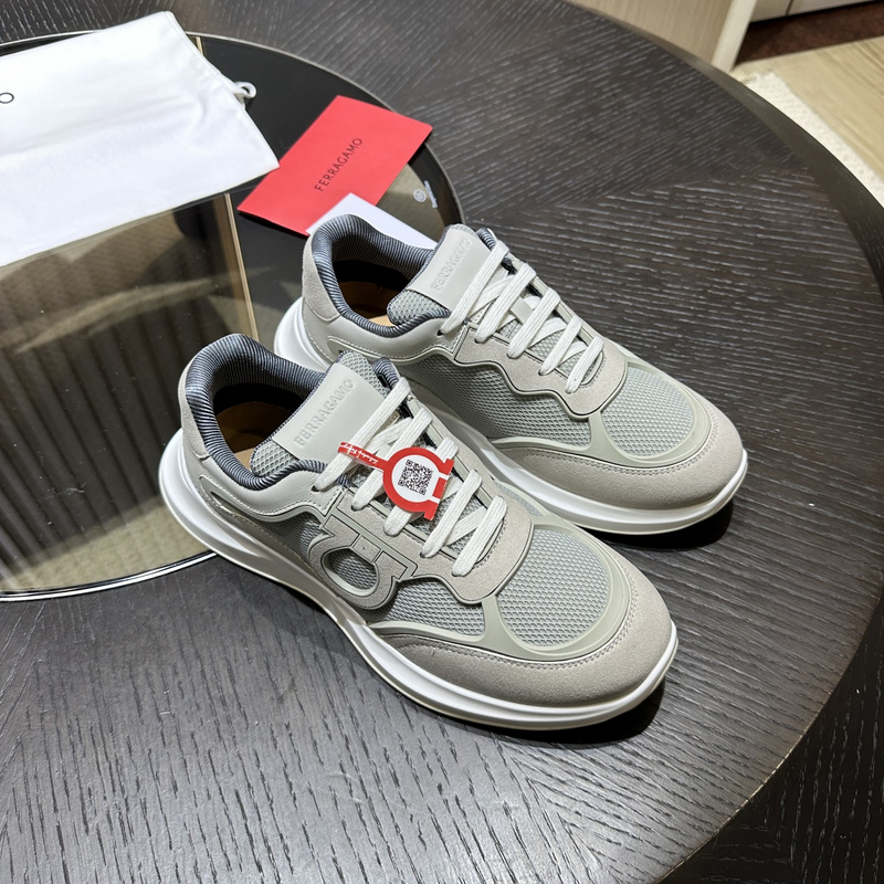 Ferragamo Gancini Ornament Sneakers