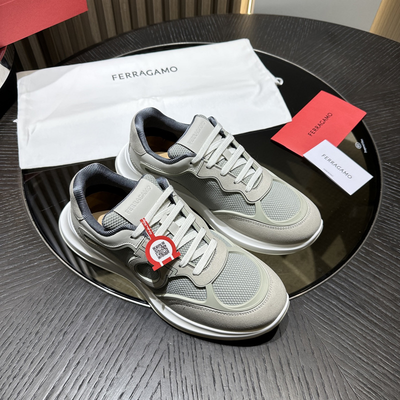 Ferragamo Gancini Ornament Sneakers