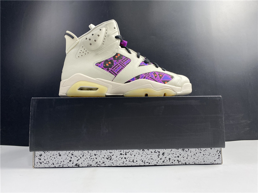 Jordan Air 6 Quai 54 - Purple