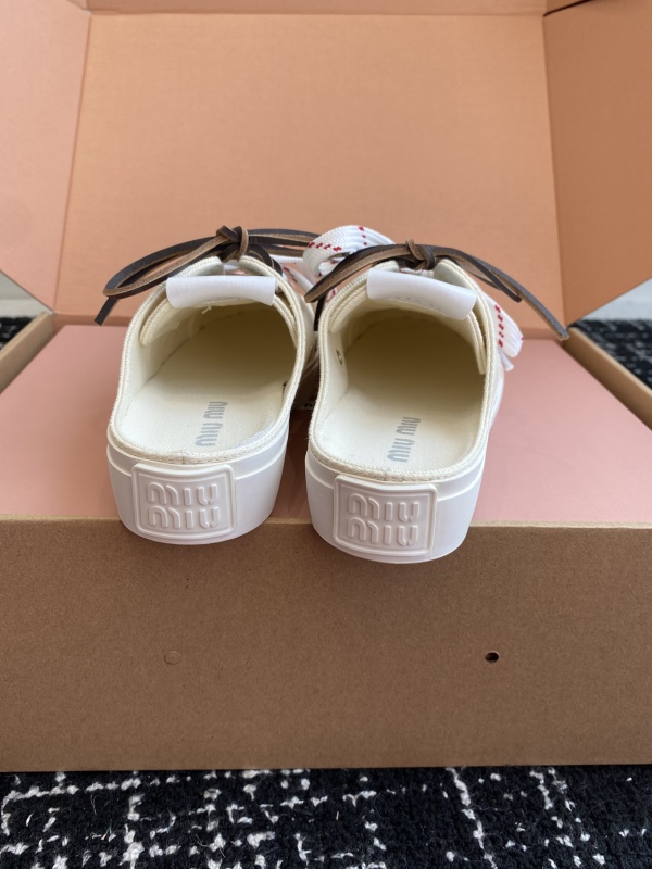 Washed Denim Sneakers