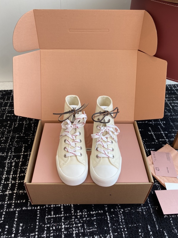 MiuMiu Canvas Shoes