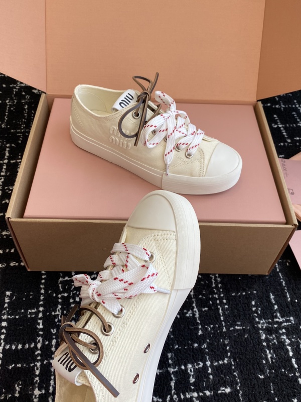 MiuMiu Canvas Shoes
