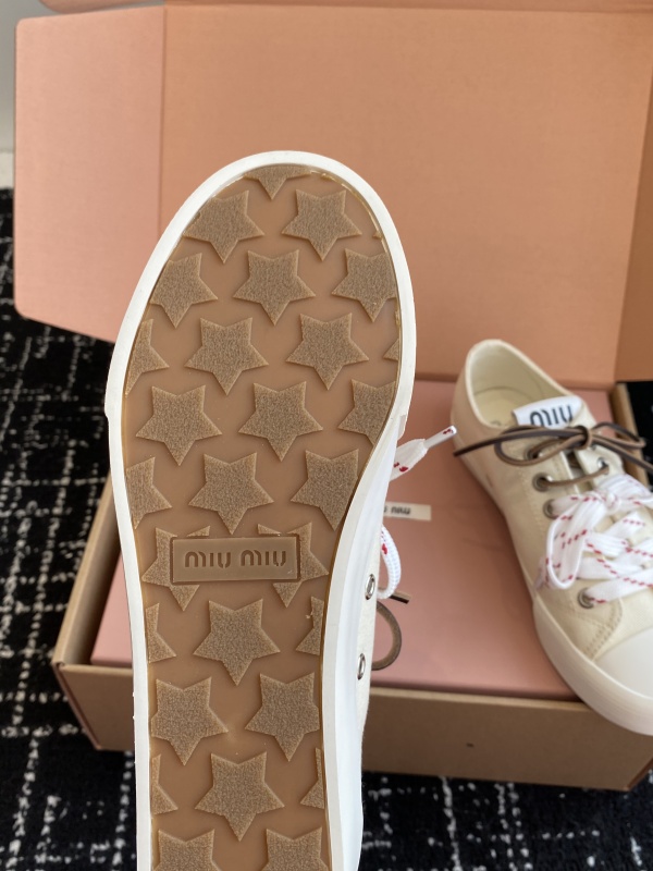 MiuMiu Canvas Shoes